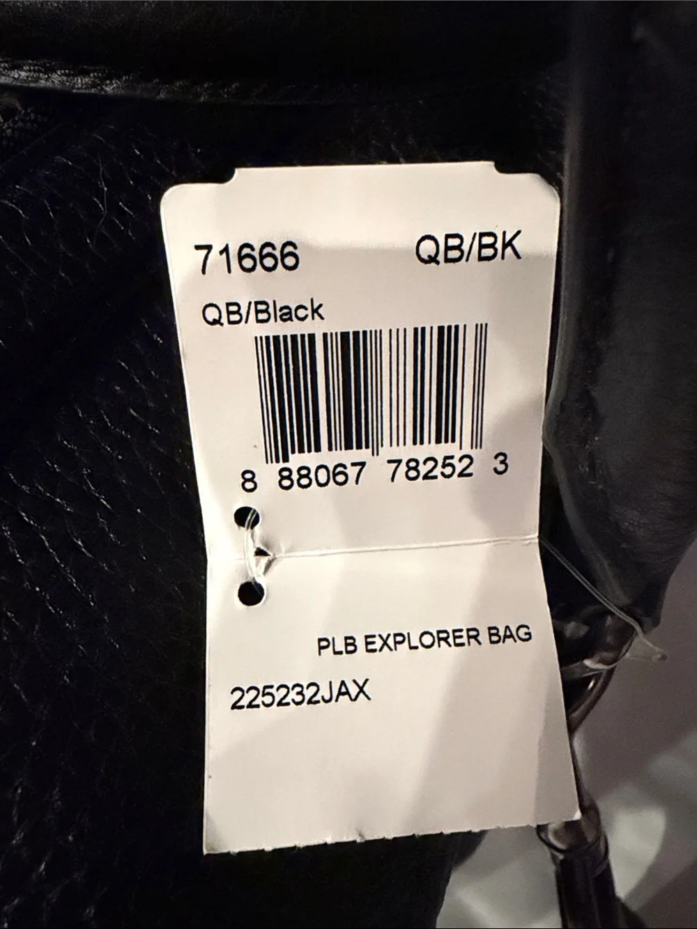 Coach Black Pebbled Leather Duffel